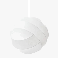 Lustre Suspendu en Soie Wabi Sabi LED - Style Moderne Nordique | Marco Lucetti