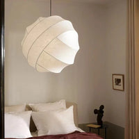 Lustre Suspendu en Soie Wabi Sabi LED - Style Moderne Nordique | Marco Lucetti