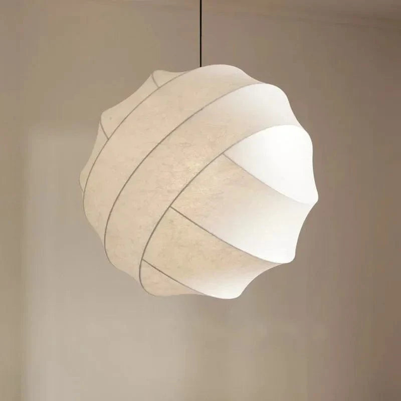 Lustre Suspendu en Soie Wabi Sabi LED - Style Moderne Nordique | Marco Lucetti