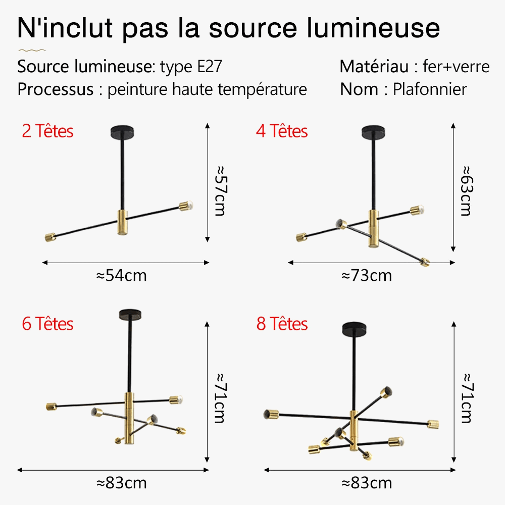 Lustre Suspendu LED Moderne Nordique - Pour Une Décoration Intérieure Élégante | Marco Lucetti