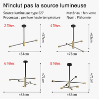 Lustre Suspendu LED Moderne Nordique - Pour Une Décoration Intérieure Élégante | Marco Lucetti
