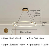 Lustre Suspendu LED Moderne pour Décoration Intérieure | Marco Lucetti