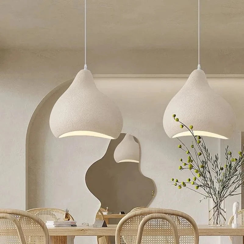 Lustre suspendu LED nordique Wabi Sabi minimaliste DropLight. | Marco Lucetti