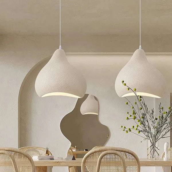 Lustre suspendu LED nordique Wabi Sabi minimaliste DropLight. | Marco Lucetti