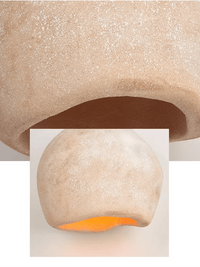 Lustre suspendu LED nordique Wabi Sabi pour salle à manger | Marco Lucetti