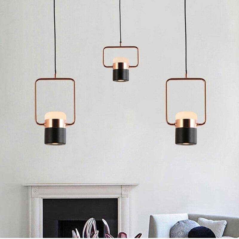 Lustre suspendu LED rose gold | Marco Lucetti
