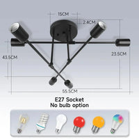 Lustre Suspendu Luxe Vintage LED | Marco Lucetti Noir