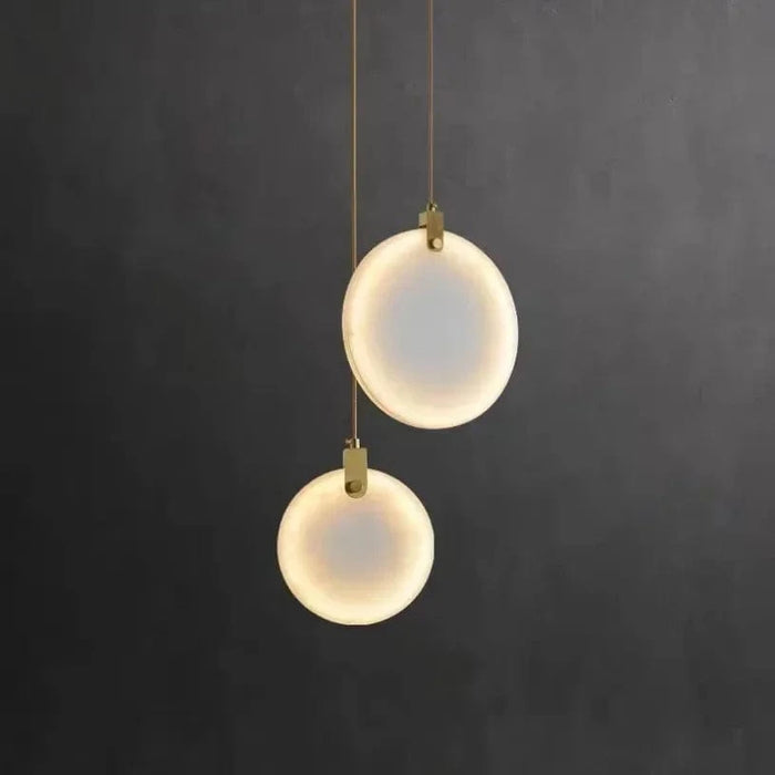 Lustre Suspendu Moderne en Marbre Pour Décoration Ronde - Élégance et Style | Marco Lucetti