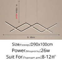 Lustre Suspendu Moderne IntelliLED - Télécommande Incluse | Marco Lucetti