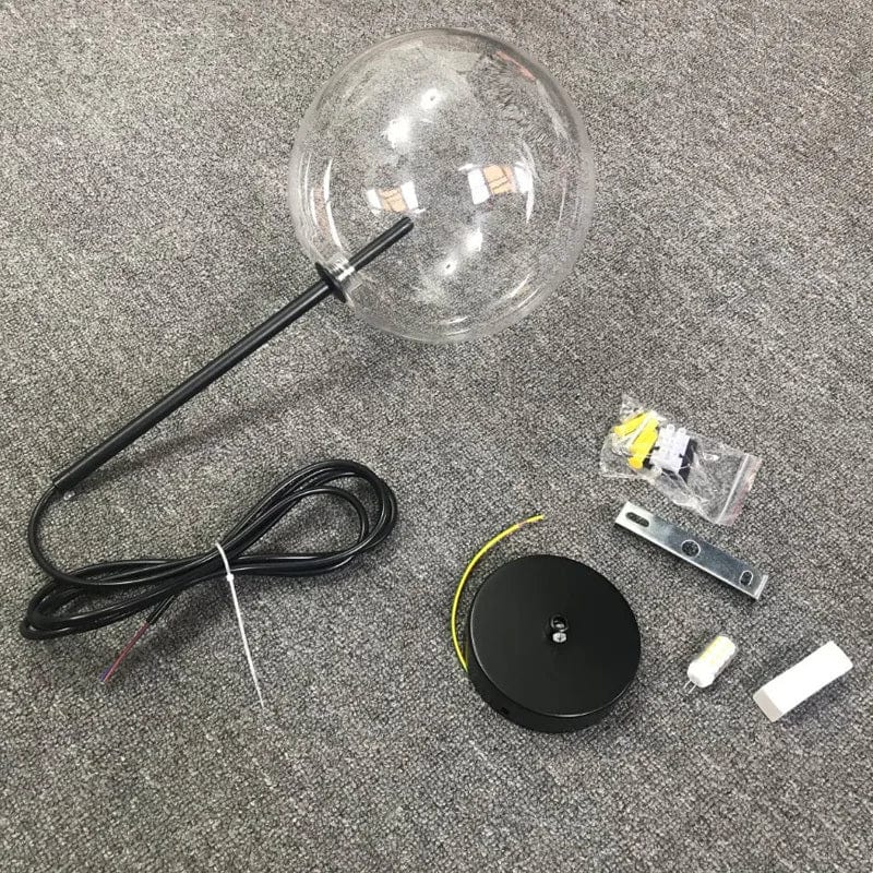 Lustre suspendu nordique en verre pour salle à manger et restaurant | Marco Lucetti