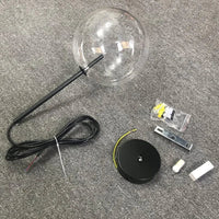 Lustre suspendu nordique en verre pour salle à manger et restaurant | Marco Lucetti