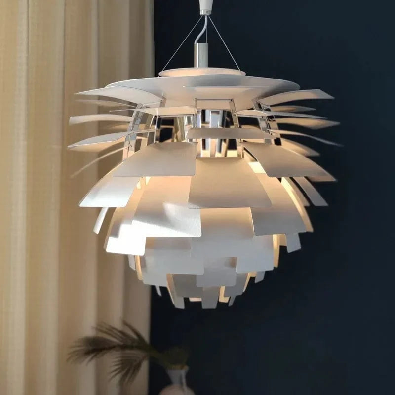 Lustre suspension LED Pinecone par le designer danois Louis | Marco Lucetti