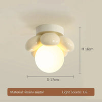 Lustre suspension moderne en forme de fleur pour éclairer votre restaurant | Marco Lucetti UN / Blanc chaud