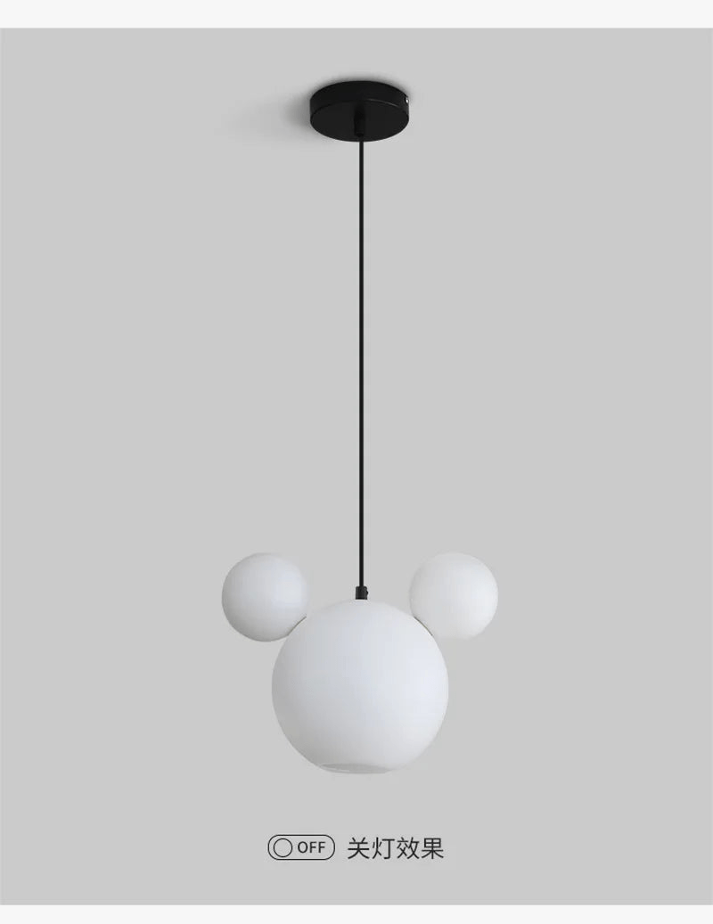 Lustre suspension nordique en verre pour enfants créatif - Collection Enchantée | Marco Lucetti