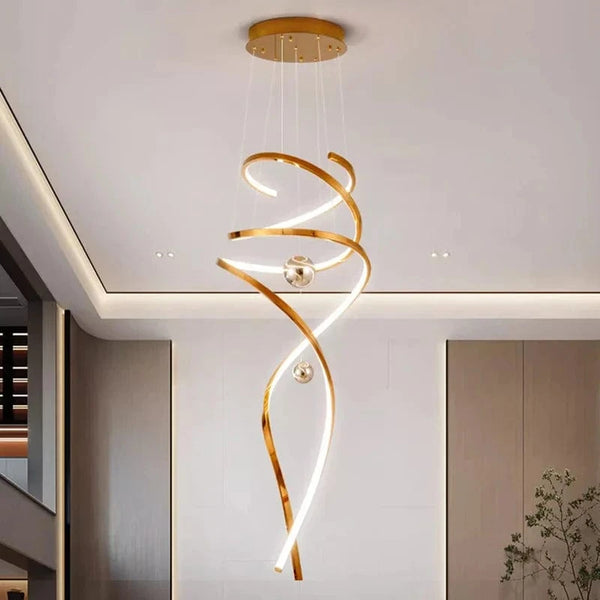 Lustre Suspension Nordique pour un Éclairage Intérieur de Salon | Marco Lucetti