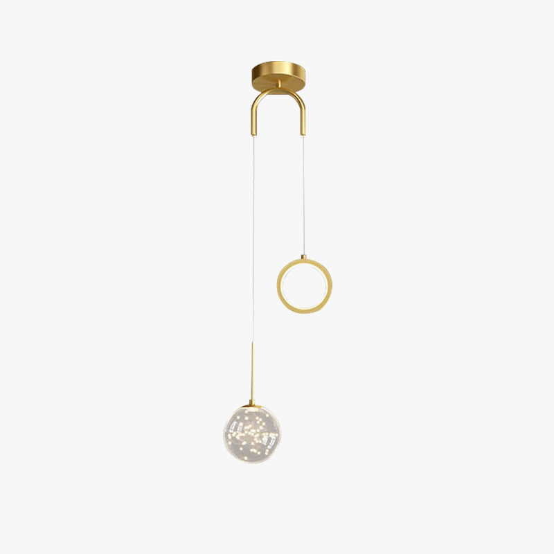 Lustre Étoilé LED Minimaliste de Luxe Scandinave Moderne