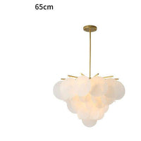 Lustre Vertigo en or et verre design | Marco Lucetti A