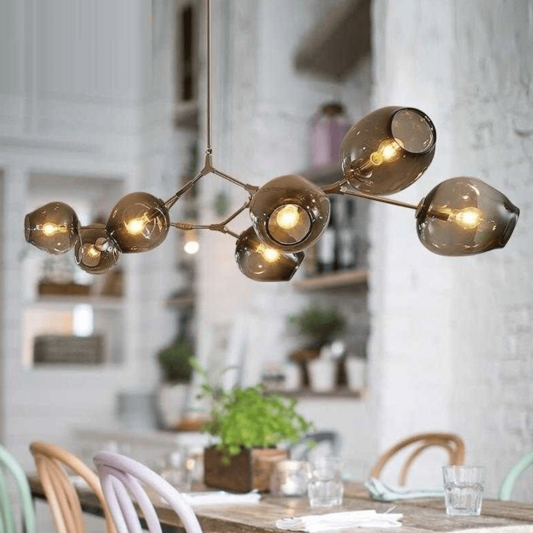 Lustre Vintage à plusieurs bras et design unique | Marco Lucetti