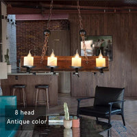 Lustre Vintage en bois et métal | Marco Lucetti