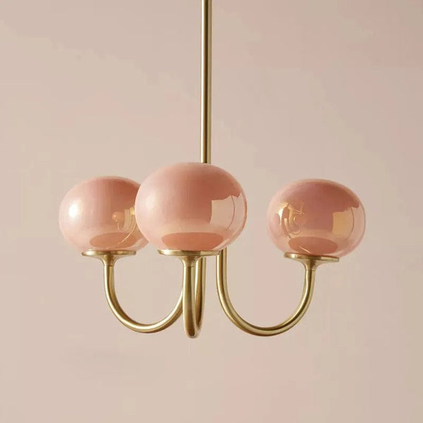Lustre Vintage en Verre Blanc | Marco Lucetti