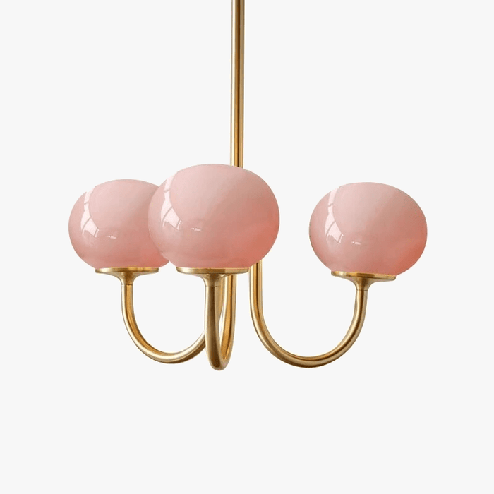Lustre Vintage en Verre Blanc | Marco Lucetti