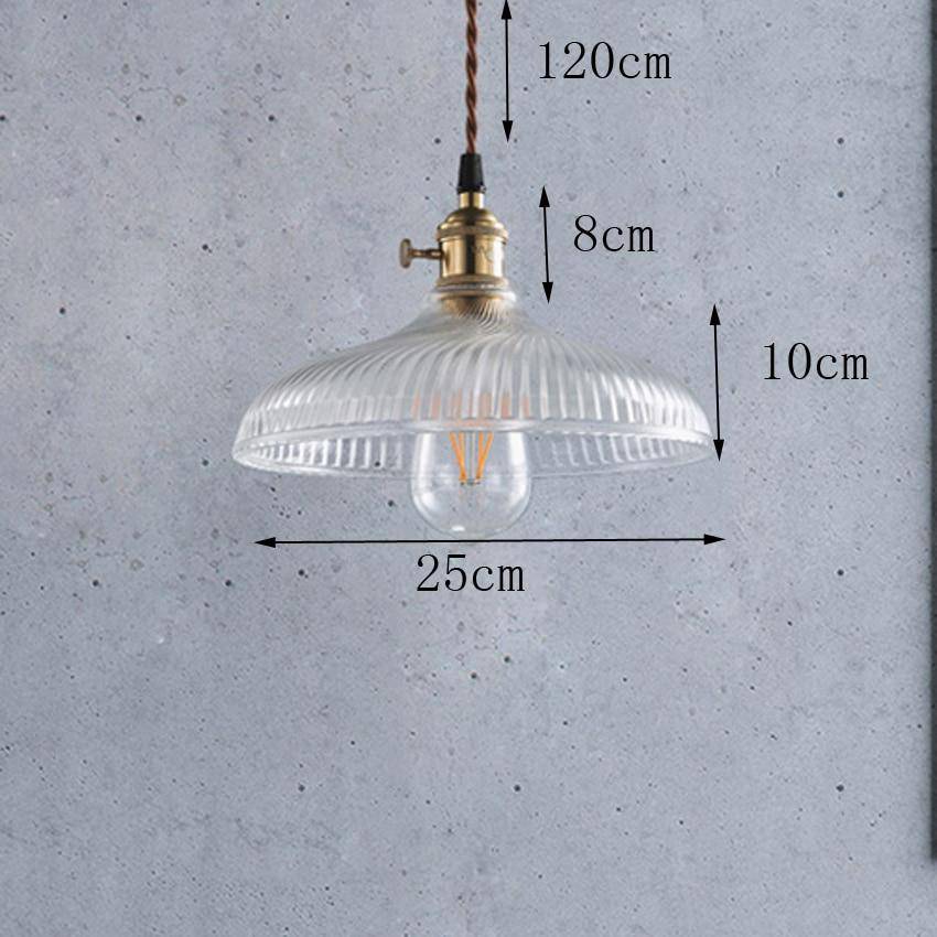 Lustre Vintage en Verre et Doré | Marco Lucetti