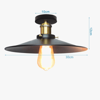 Lustre Vintage Industriel - Plafonnier Rétro Américain - Éclairage Grenier Vintage | Marco Lucetti