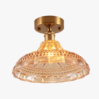 Lustre Vintage Japonais en Verre pour Balcon et Entrée - Élégance Authentique | Marco Lucetti