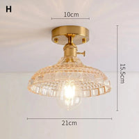 Lustre Vintage Japonais en Verre pour Balcon et Entrée - Élégance Authentique | Marco Lucetti H