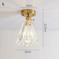 Lustre Vintage Japonais en Verre pour Balcon et Entrée - Élégance Authentique | Marco Lucetti L