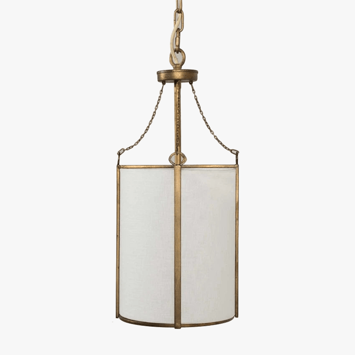 Lustre Vintage Lanterne en Tissu Ombre | Marco Lucetti