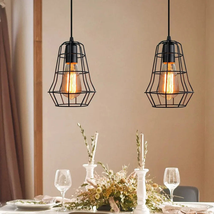 Lustre Vintage Rétro Loft Industriel à Suspendre - Lumières  LED pour Maison, Salon, Chambre et Cuisine | Marco Lucetti