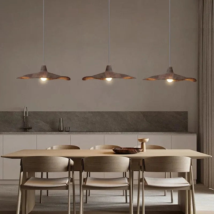 Lustre Vintage Wabi Sabi Vent  Suspension LED - Lumières Pour Restaurant, Bar et Café | Marco Lucetti