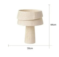 Lustre Wabi Sabi Crème Français Suspension LED pour Intérieur Minimaliste | Marco Lucetti P35cm H44cm / Blanc froid