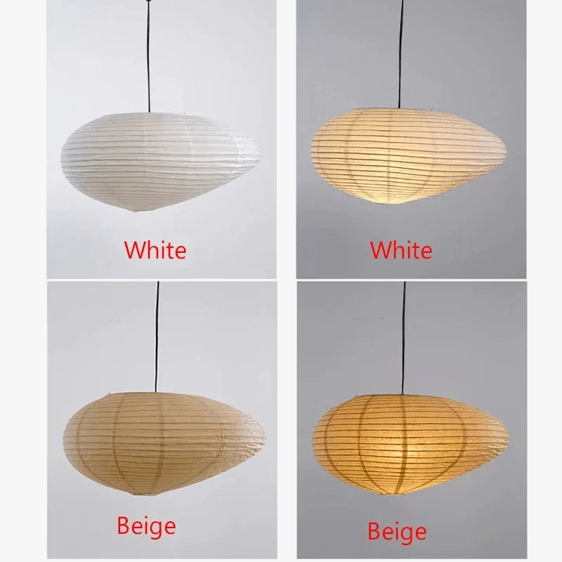 Lustre Wabi Sabi Isamu Noguchi LED - Style Japonais Décoratif | Marco Lucetti