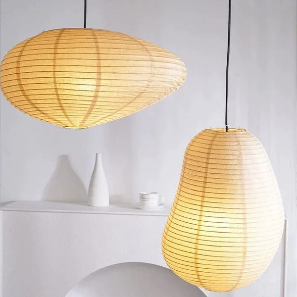 Lustre Wabi Sabi Isamu Noguchi LED - Style Japonais Décoratif | Marco Lucetti