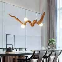 Lustre Zen Bois Branches Suspension | Marco Lucetti