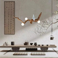 Lustre Zen Bois Branches Suspension | Marco Lucetti