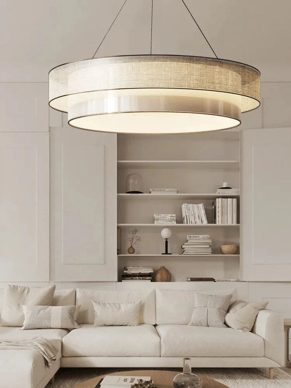 Lustre Zen Chinois Rond pour Salon et Chambre | Marco Lucetti
