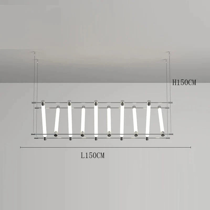 Lustres contemporains pour sublimer votre intérieur | Marco Lucetti Tête chromée 10 / Gradation à distance RC