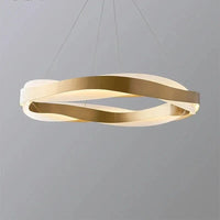 Lustres de cercle noir et or de luxe - Décoration de la maison : Suspension Circle Luxe | Marco Lucetti