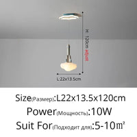 Lustres de chambre à coucher pour enfants avec trois têtes LED créatives | Marco Lucetti