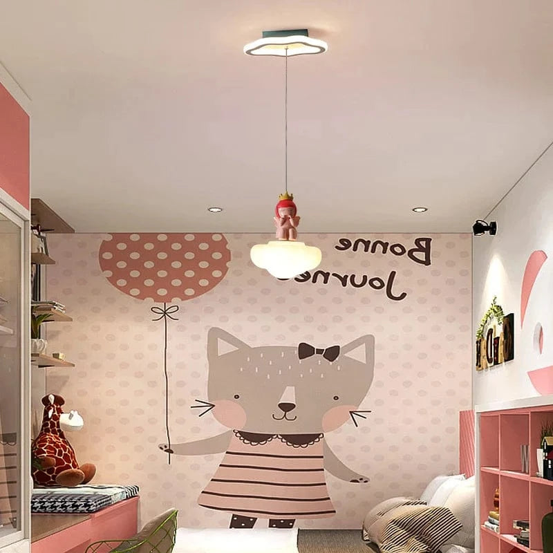 Lustres de chambre à coucher pour enfants avec trois têtes LED créatives | Marco Lucetti