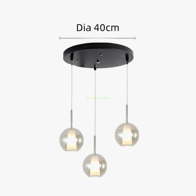 Lustres de luxe italiens en bulles de verre pour une expérience culinaire exclusive | Marco Lucetti