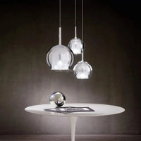 Lustres de luxe italiens en bulles de verre pour une expérience culinaire exclusive | Marco Lucetti