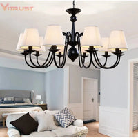 Lustres de mariage américains vintage pour cuisine, bar et café - Éclairage LED noir, blanc et bleu | Marco Lucetti