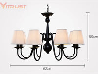 Lustres de mariage américains vintage pour cuisine, bar et café - Éclairage LED noir, blanc et bleu | Marco Lucetti