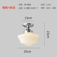 Lustres de porche de balcon en verre médiéval Bauhaus | Marco Lucetti Style 1