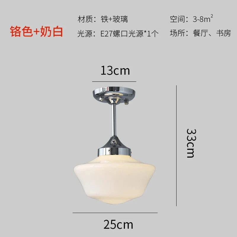 Lustres de porche de balcon en verre médiéval Bauhaus | Marco Lucetti Style 2