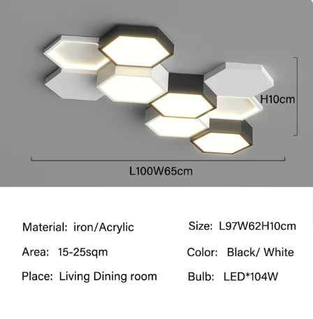 Lustre LED Smart Nordic Factory